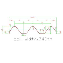 ISO Passed Guard Rail Stamping Pressemaschine